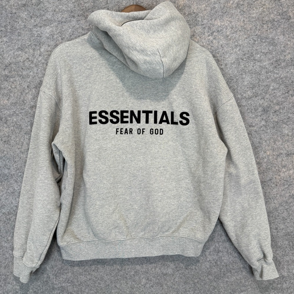Fear of God Essentials Hoodie Sweatshirt Adult Small Lettering Streetwear Fleece